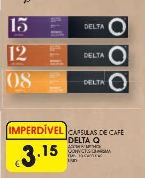 Meu Super Cápsulas de café delta q promoção