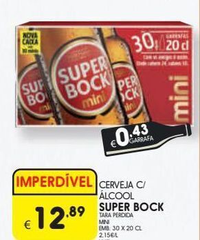 Cerveja super bock