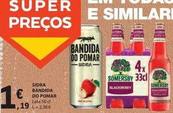 E.Leclerc Sidra bandida do pomar promoção