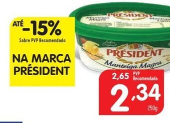 Minipreço Manteiga président promoção