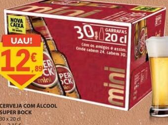 E.Leclerc Cerveja super bock promoção