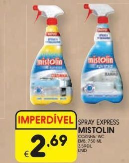 Meu Super Limpadores mistolin promoção