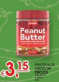 Meu Super Creme de amendoim prozis promoção