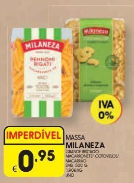 Meu Super Macarrão milaneza promoção