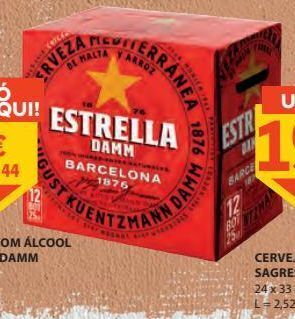 E.Leclerc Cerveja estrella damm promoção