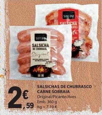 E.Leclerc Salsicha promoção