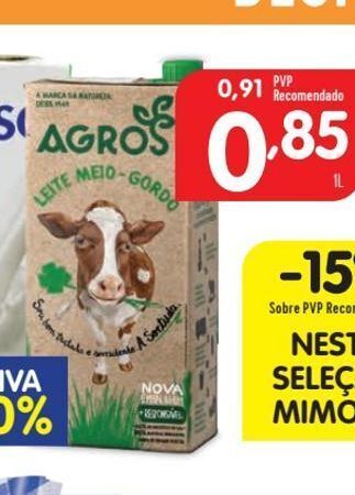 Minipreço Leite agros promoção