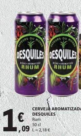 E.Leclerc Lata de cerveja promoção