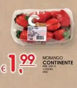 Meu Super Morango continente promoção