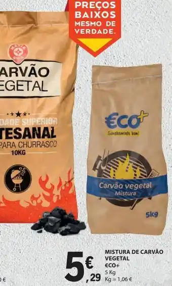 E.Leclerc Carvão vegetal eco+ promoção