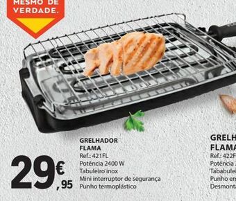 E.Leclerc Grelhador flama promoção
