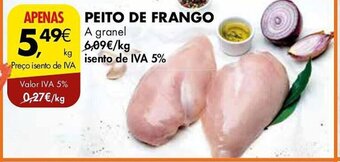 Pingo Doce Peito de Frango a granel kg promoção