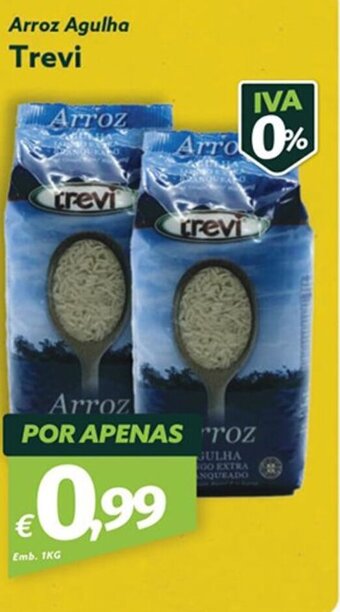 Roque Supermercados Arroz Agulha Trevi promoção