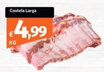 Roque Supermercados Costela Larga KG promoção