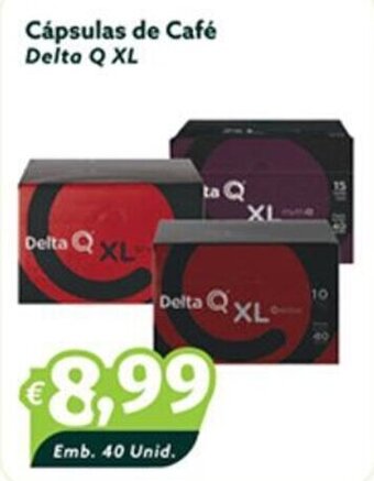 Roque Supermercados Cápsulas de Café Delta Q XL promoção