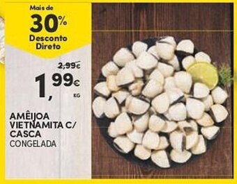 Continente AMEIJOA VIETNAMITA C/ CASCA CONGELADA promoção