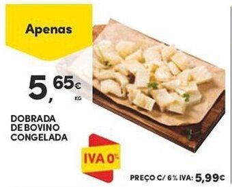 Continente DOBRADA DE BOVINO CONGELADA promoção