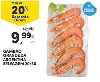 Continente GAMBÃO GRANDE DA ARGENTINA SELVAGEM 20/30 promoção