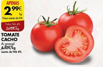 Pingo Doce TOMATE CACHO A granel promoção