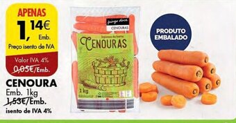 Pingo Doce CENOURA Emb. 1kg promoção