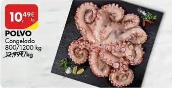 Pingo Doce POLVO Congelado 800/1200 kg promoção
