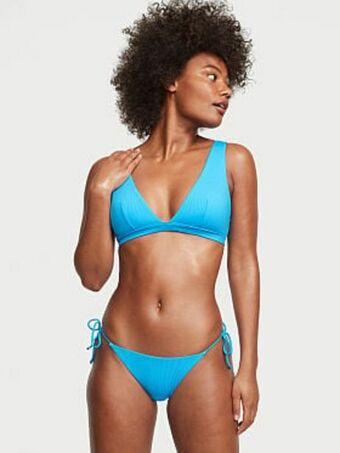 Victorias Secret Mix-and-match plunge bikini top promoção