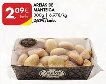 Pingo Doce AREIAS DE MANTEIGA 300g promoção