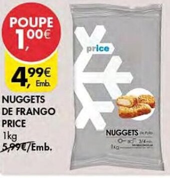 Pingo Doce NUGGETS DE FRANGO PRICE 1kg promoção