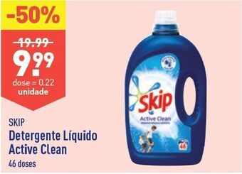 ALDI Detergente líquido skip promoção