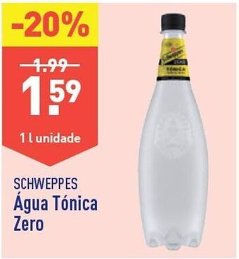 ALDI Água tônica schweppes promoção