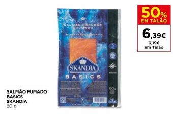 Salmão fumado