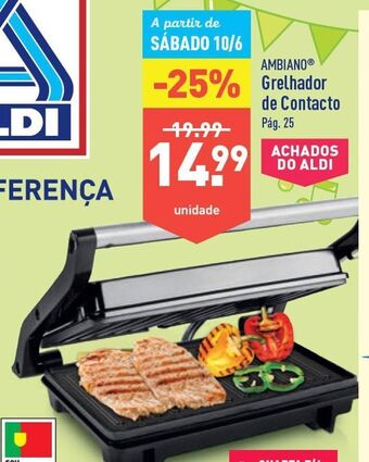 ALDI Grelhador promoção