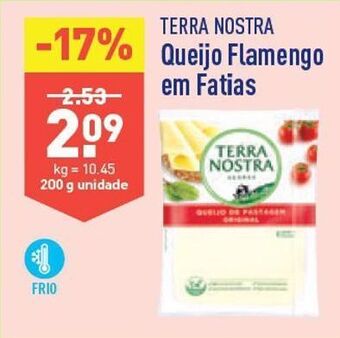 ALDI Queijo fatiado terra nostra promoção