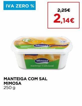 Manteiga mimosa