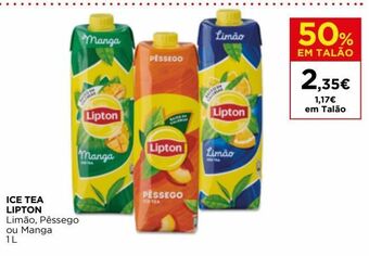 Supercor Chá gelado lipton promoção