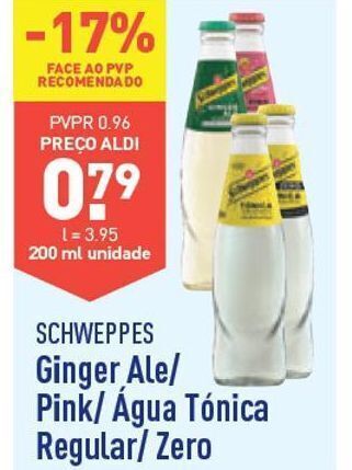 ALDI Refrescos schweppes promoção