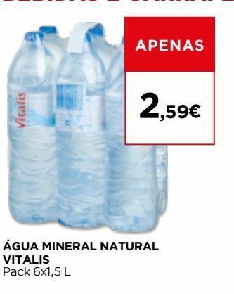 Supercor Água vitalis promoção