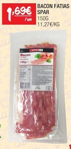 Spar Bacon spar promoção