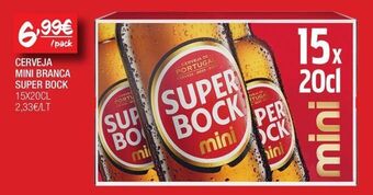 Spar Cerveja super bock promoção