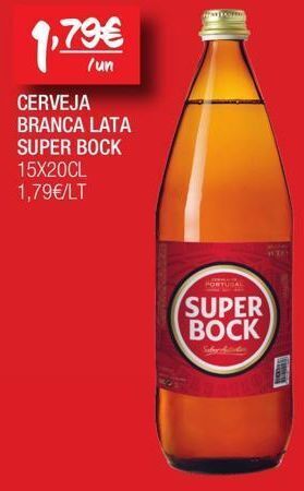Spar Cerveja super bock promoção