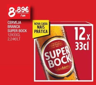 Spar Cerveja super bock promoção