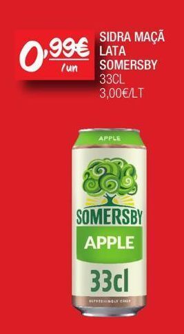Spar Sidra somersby promoção