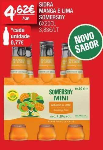 Spar Sidra somersby promoção