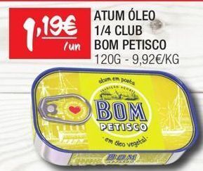 Atum em lata bom petisco
