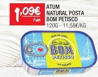 Atum em lata bom petisco