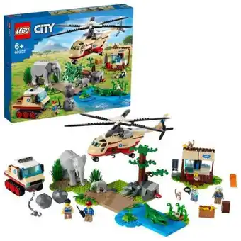 Toys R Us Lego city - operação de salvamento de animais selvagens - 60302 promoção