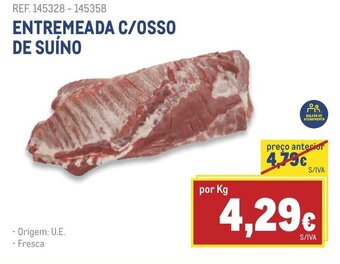 Makro ENTREMEADA C/OSSO DE SUÍNO promoção