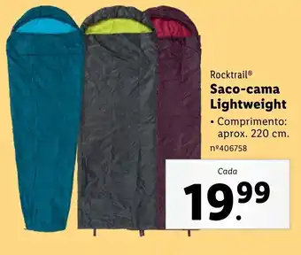 Lidl RocktrailⓇ Saco-cama Lightweight promoção