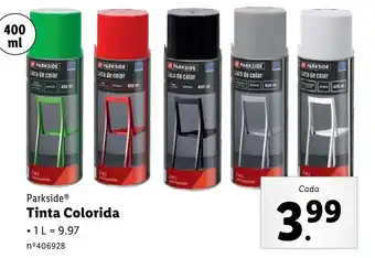 Lidl Parkside Ⓡ Tinta Colorida promoção