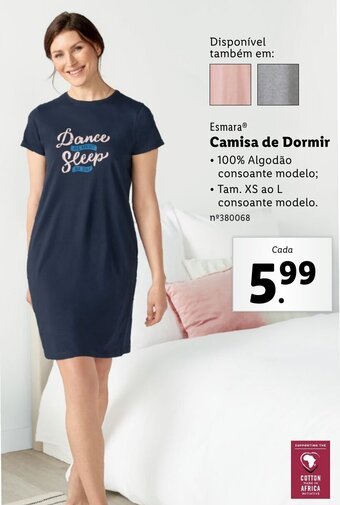 Lidl Esmara® Camisa de Dormir promoção